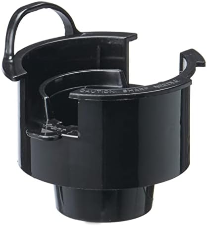Commercial CHEF Single Serve Coffee Maker, 13-Ounce Water Tank, CHCM1B | Compatible with Coffee Pods, Includes Reusable Filter, One Touch Button for Brewing