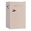 Frigidaire Retro Compact Fridge with Chiller, 3.2 cu ft Countertop Fridge with Built-In Bottle Opener, Compact Refrigerator for Office, Bedroom, Dorm Room or Cabin - 16.5" D x 19" W x 31" H (Coral)