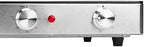 Brentwood Select TS-382 Double Infrared Electric Countertop Burner,1800-Watt, with Timer,Stainless Steel