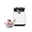 Whynter Ice Cream Maker with Compressor & Timer, 1.28 Qt, White, ICM-128WS | Built In Compressor, No Pre Freezing Needed, LCD Display and Timer, Fresh Homemade Frozen Treats, Trusted Whynter Quality