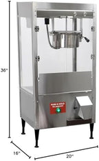 Auto Serve 8 Ounce Popcorn Machine Front Service Access Door