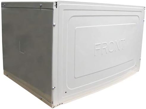 Perfect Aire PAWS1 Thru-The-Wall Air Conditioner Sleeve, Fits Standard 24-Inch TTW A/C Units | Fits select 24 in AC units; galvanized steel; front and rear covers included; corrosion-resistant white finish