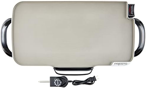 Presto 07062 22-Inch Ceramic Electric Griddle with Removable Handles
