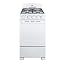Summit 20” Gas Range, 4 Burners, White - RG200WS | 4 Sealed Burners, 2.3 cu.ft. Oven, ADA Compliant, Electronic Ignition