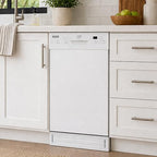 SPT SD-9254W Energy Star 18″ Built-In Dishwasher w/Heated Drying – White