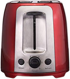 Brentwood TS-292R Cool Touch 2-Slice Extra Wide Slot Toaster, Red