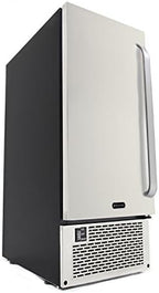 Whynter Built-in Ice Maker, 80 lb Per Day, Stainless Steel, UIM-502SS | Produces Clear Ice with Water Recirculation, NSF Inline Water Filter, Fresh Ice at Home for Everyday Use