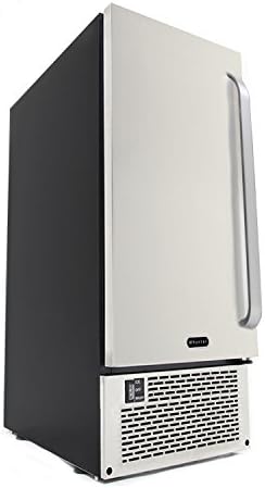 Whynter Built-in Ice Maker, 80 lb Per Day, Stainless Steel, UIM-502SS | Produces Clear Ice with Water Recirculation, NSF Inline Water Filter, Fresh Ice at Home for Everyday Use