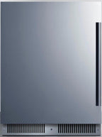 Summit 24 Inch Beverage Refrigerator, Panel Ready*- SDHR2444PNRLHD | 3.1 Cu.ft. Capacity, Shallow Depth, Undercounter, Commercial, Left Handed Door Swing *Panels Not included