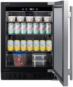Summit 24" Undercounter Refridgerator, Stainless Steel - ASDS2413 | 3.1 cu.ft. Capacity, ADA COmpliant Design, Built-in or Freestanding Capable