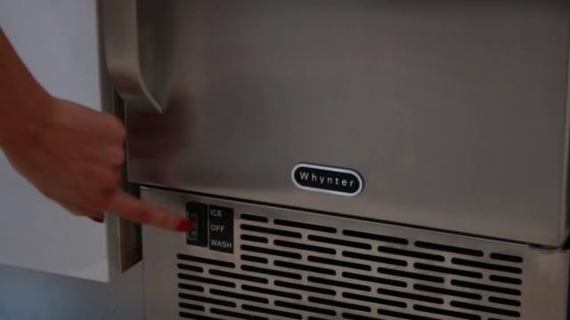 Whynter Built-in Ice Maker, 80 lb Per Day, Stainless Steel, UIM-502SS | Produces Clear Ice with Water Recirculation, NSF Inline Water Filter, Fresh Ice at Home for Everyday Use