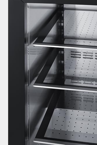 Summit 24" Undercounter Refridgerator, Stainless Steel - ASDS2413 | 3.1 cu.ft. Capacity, ADA COmpliant Design, Built-in or Freestanding Capable