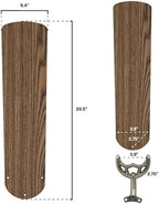 Westinghouse 22-Inch Replacement Fan Blades for 52-Inch Ceiling Fans