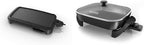 BLACK+DECKER 8-Serving Electric Griddle with Warming Tray