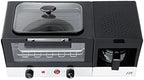 SPT BM-1120B: 3-in-1 Breakfast Maker, Stainless Steel & Black