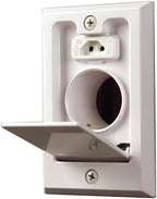 NuTone CI358 Central Vacuum Direct Connect Electrified Inlet White