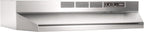 Broan-NuTone 413001 Non-Ducted Ductless Range Hood with Lights Exhaust Fan for Under Cabinet, 30-Inch, White | Under Cabinet Exhaust Fan for Kitchen Ventilation
