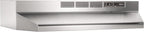 Broan-NuTone 413001 Non-Ducted Ductless Range Hood with Lights Exhaust Fan for Under Cabinet, 30-Inch, White | Under Cabinet Exhaust Fan for Kitchen Ventilation