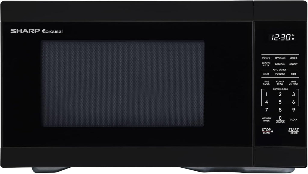 Sharp SMC1162KS 1.1 cu. ft. 1000W Stainless Steel Countertop Microwave Oven