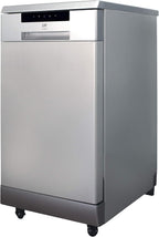 SPT SD-9263SSB 18″ Wide Portable Stainless Steel Dishwasher with ENERGY STAR, 6 Wash Programs, 8 Place Settings and Stainless Steel Tub