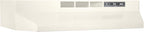 Broan-NuTone 413001 Non-Ducted Ductless Range Hood with Lights Exhaust Fan for Under Cabinet, 30-Inch, White | Under Cabinet Exhaust Fan for Kitchen Ventilation