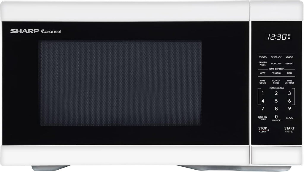 Sharp SMC1162KS 1.1 cu. ft. 1000W Stainless Steel Countertop Microwave Oven