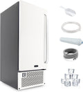Whynter Built-in Ice Maker, 80 lb Per Day, Stainless Steel, UIM-502SS | Produces Clear Ice with Water Recirculation, NSF Inline Water Filter, Fresh Ice at Home for Everyday Use