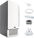 Whynter Built-in Ice Maker, 80 lb Per Day, Stainless Steel, UIM-502SS | Produces Clear Ice with Water Recirculation, NSF Inline Water Filter, Fresh Ice at Home for Everyday Use