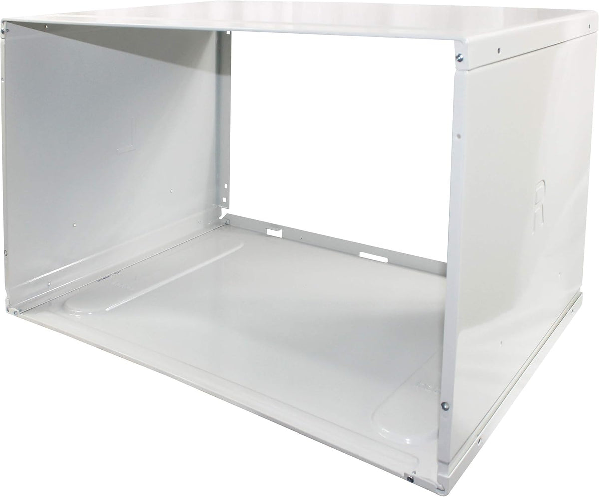 Perfect Aire PAWS1 Thru-The-Wall Air Conditioner Sleeve, Fits Standard 24-Inch TTW A/C Units | Fits select 24 in AC units; galvanized steel; front and rear covers included; corrosion-resistant white finish