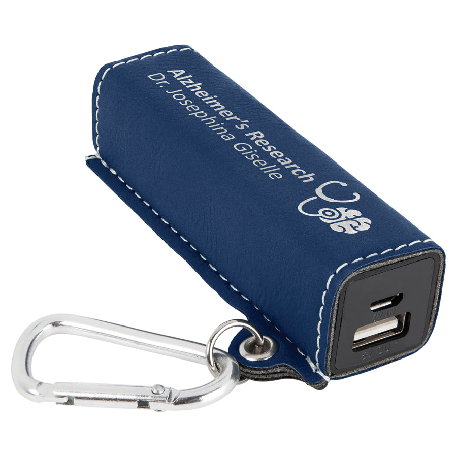 Leatherette Mini Power Bank