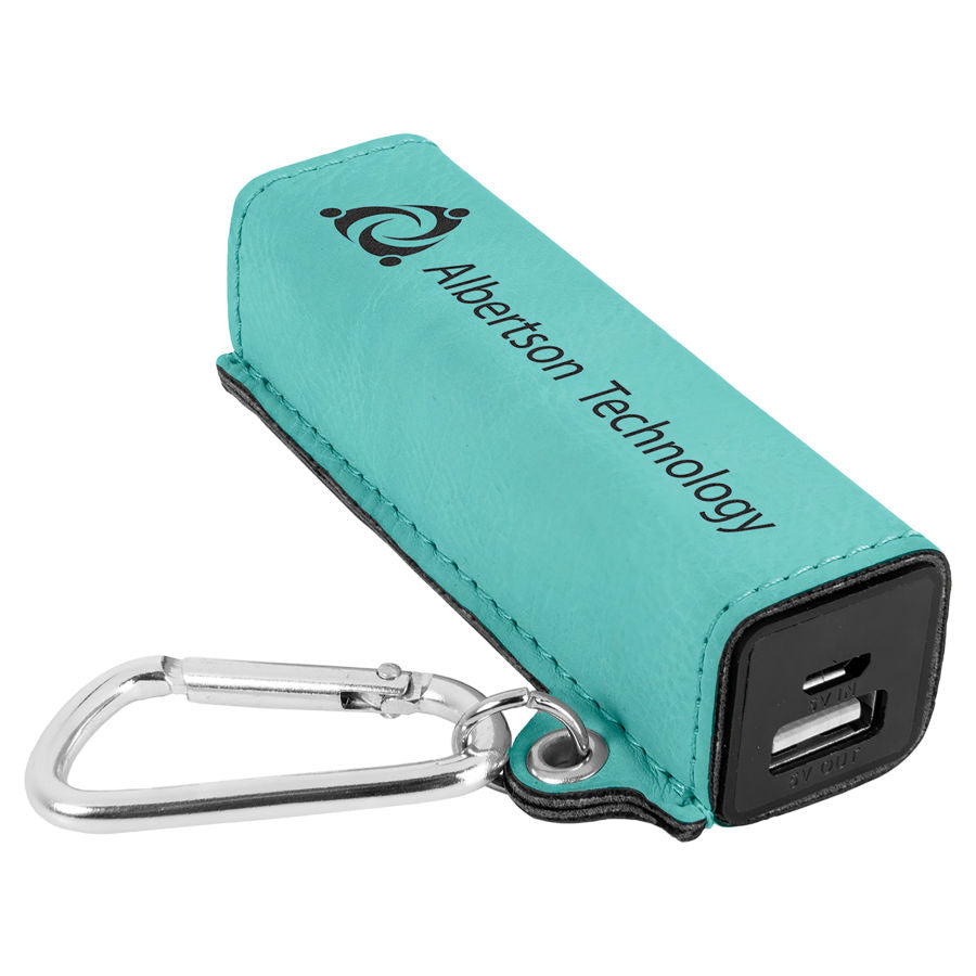 Leatherette Mini Power Bank