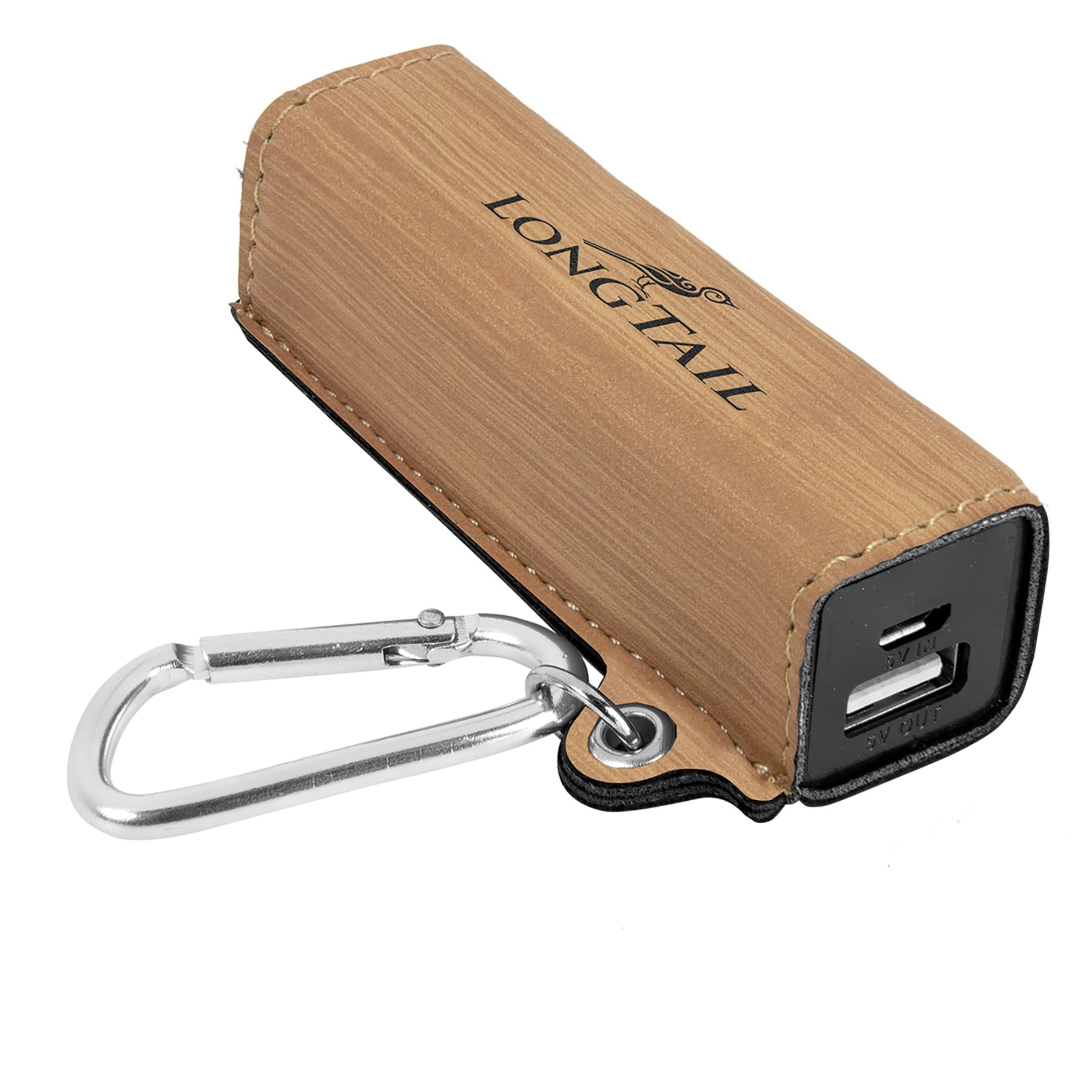 Leatherette Mini Power Bank