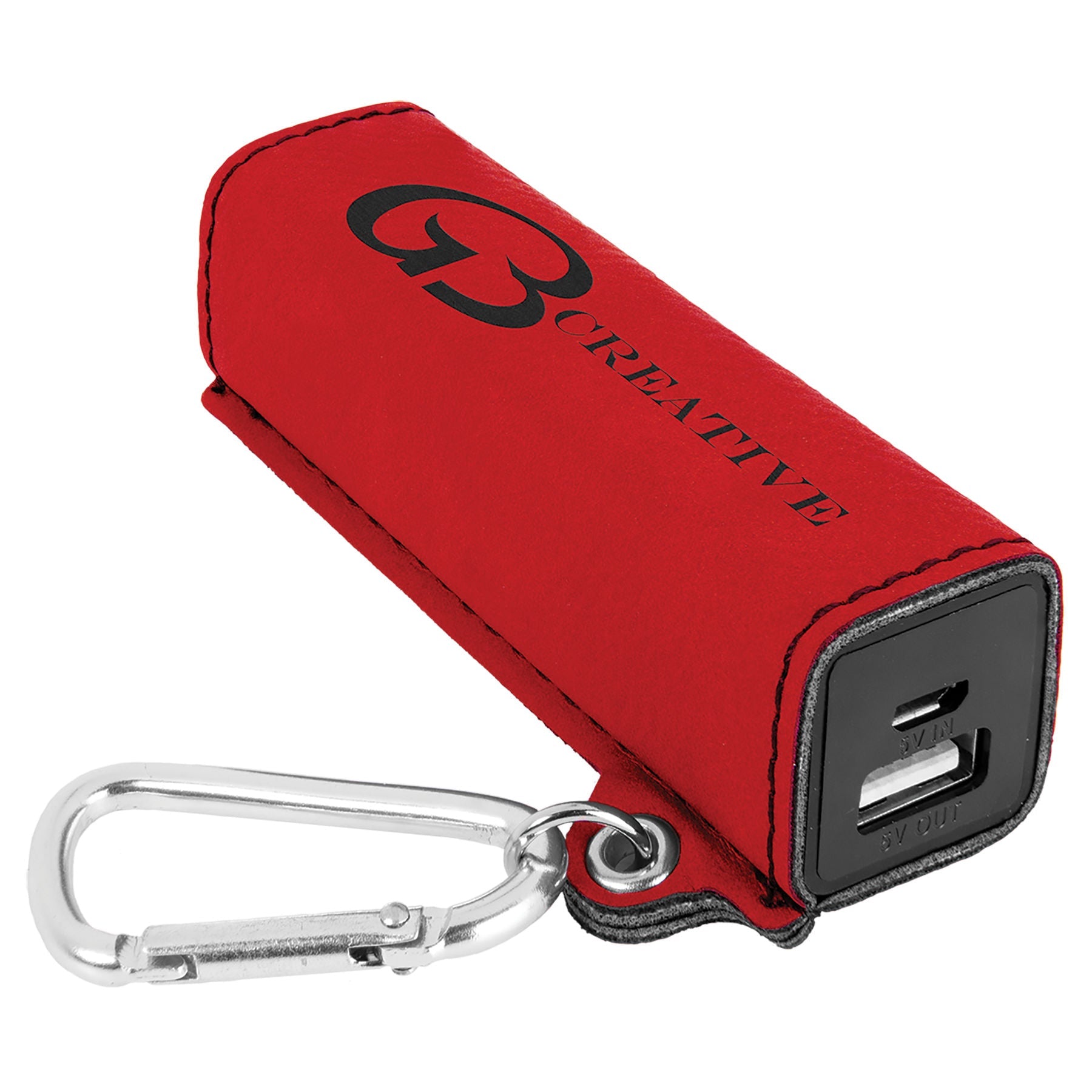 Leatherette Mini Power Bank