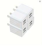 2.1A Dual Port USB Plug Power Adapter Charger Block Plug Cube For IPhone 15/14/13/12/Pro/Pro Max/Xs/XR/X/8, Galaxy S22 S21