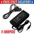 12V 5A 5 AMP 60W DC Power Supply Adapter Transformer LED Strip CCTV PC 5050 USA