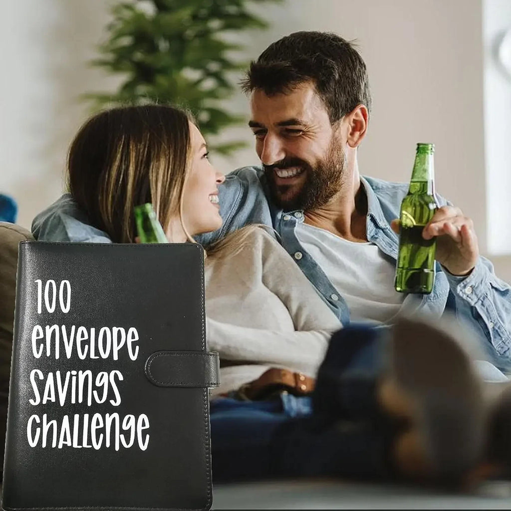 100 Envelope Challenge Budget Planner $5,050 Money Saving Cash Challenge Book