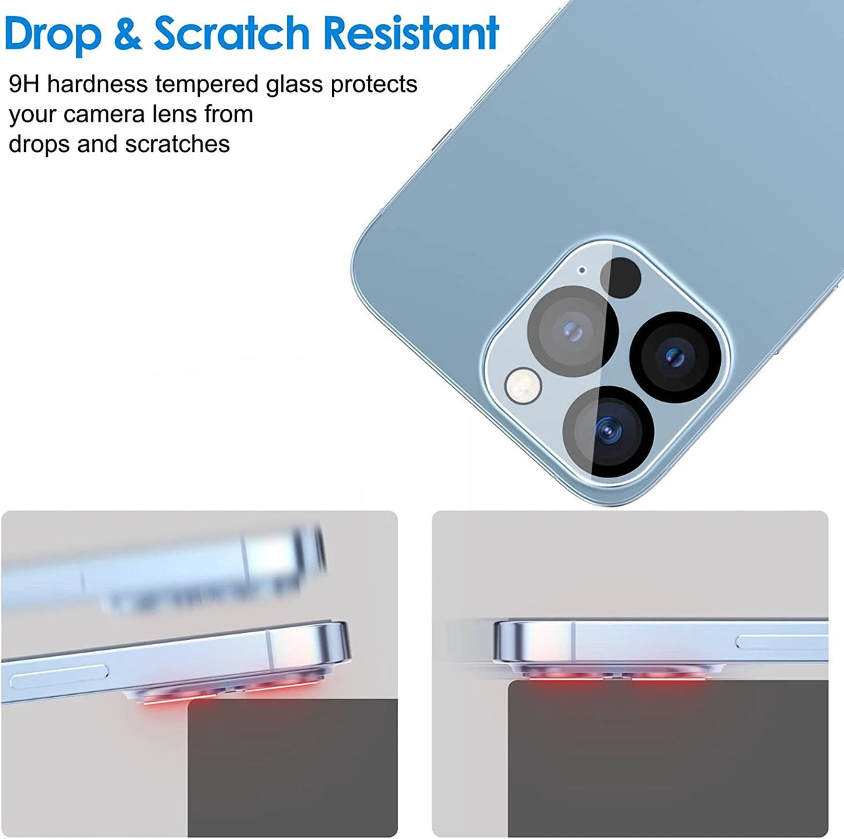 Camera Lens Protector For iPhone 16 15 14 13 12 11Pro Max Min Tempered Glass lot