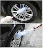 Car Alloy Wheel Cleaning Brush Tool Tire Washing Clean Soft Bristle Cleaner US