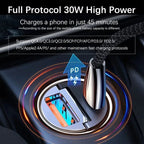 2 Port USB Super Fast Car Charger Adapter For iPhone Samsung Android Cell Phone