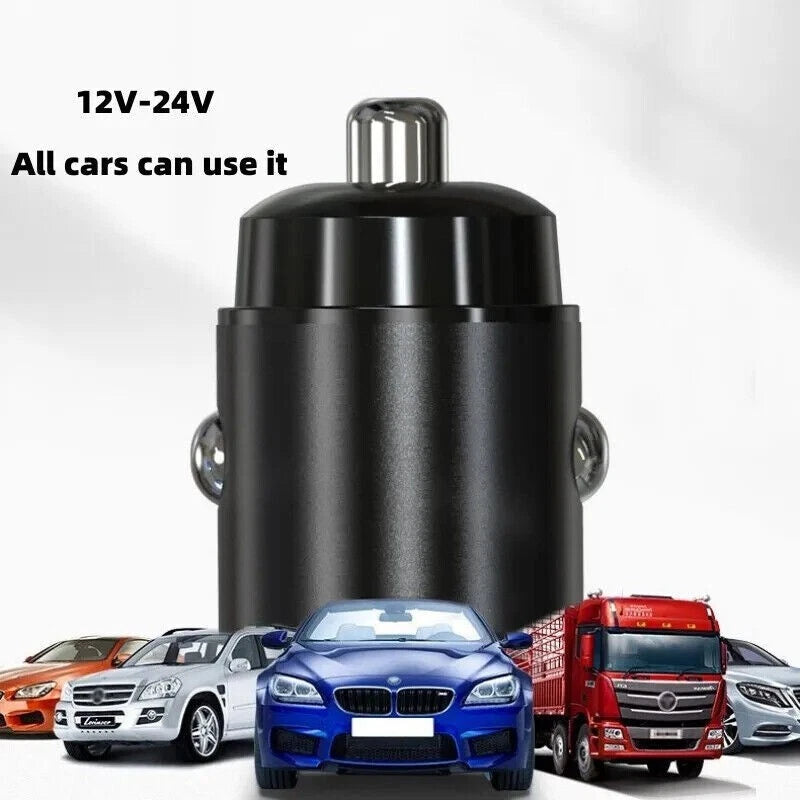 2 Port USB Super Fast Car Charger Adapter For iPhone Samsung Android Cell Phone