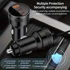 30W Fast Charge USB PD Type-C Car Charger Adapter For iPhone 15 14 13 12 Pro Max