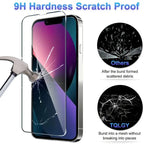 Tempered Glass Screen Protector For iPhone16 15 14 13 12 11 Pro Max X XS lot