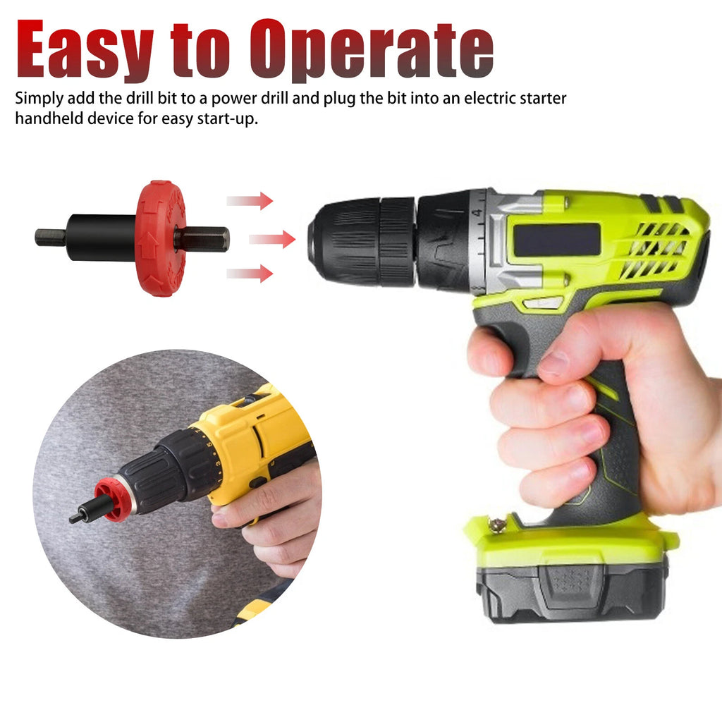 Jump Start Electric Engine Easy Starter Drill Bit Adapter Mower for Troy Bilt US
