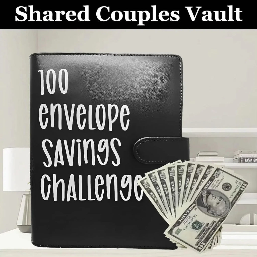 100 Envelope Challenge Budget Planner $5,050 Money Saving Cash Challenge Book