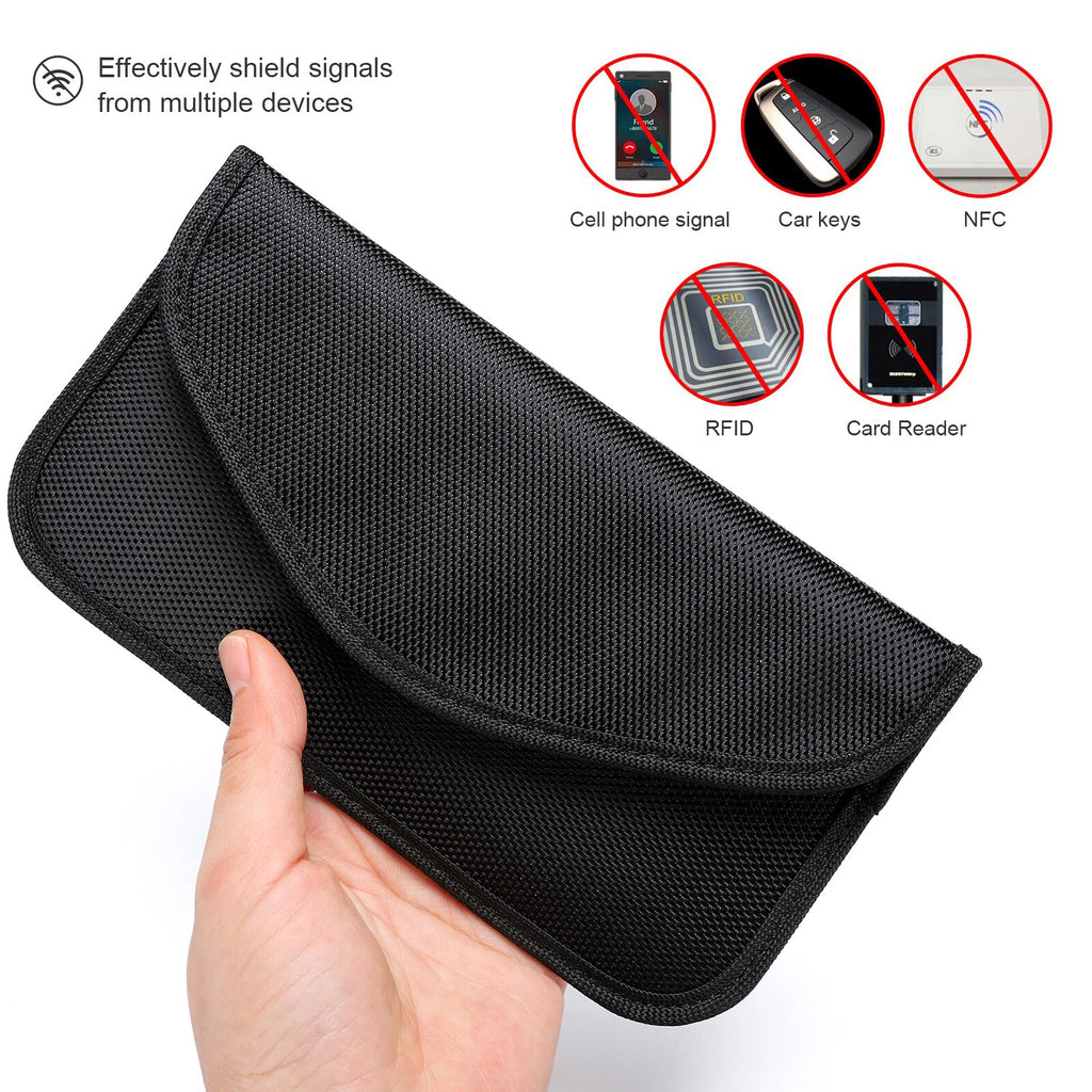 1-100Pack Faraday Bag Cell Phone Wallet Blocker Radiation Signal Shielding lot