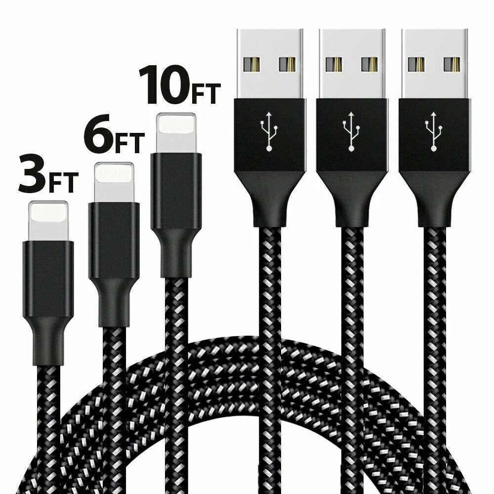 Fast Charger Cable Heavy Duty For iPhone14 13 12 11 X XR Charging Cord Wholesale