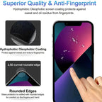Tempered Glass Screen Protector For iPhone16 15 14 13 12 11 Pro Max X XS lot