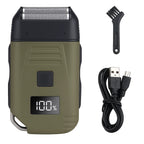 Mens USB Electric Shaver Trimmer Razor Rechargeable Hair Beard Shaving Machine