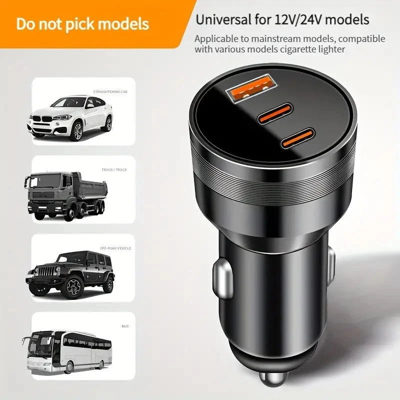 30W Fast Charge USB PD Type-C Car Charger Adapter For iPhone 15 14 13 12 Pro Max