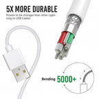 Fast Charging Cable USB Lead 6ft Charger Cord For iPhone 13 12 11 X XR 8 7 6 5